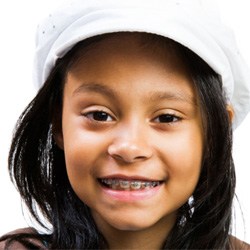 young boy smiling