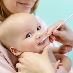 Mom and child after children’s dentistry in Casper