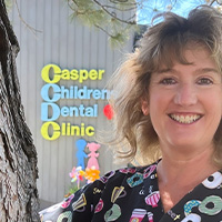 Dental hygienist Julie